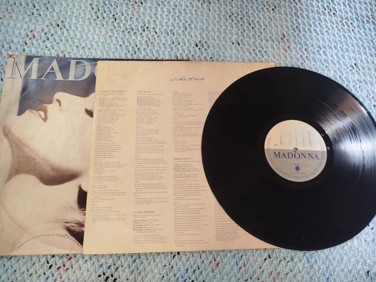 Disco vinil Madona 