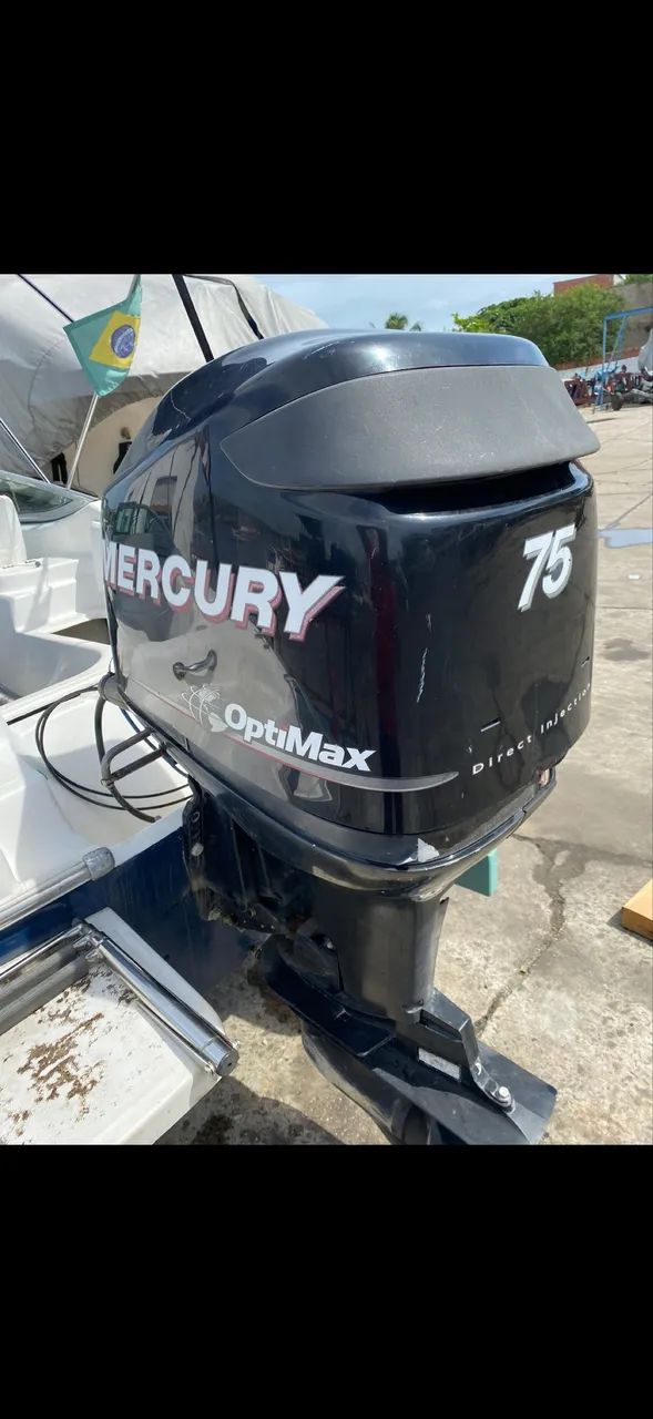 Vendo motor de polpa mercury optimax 75 HP