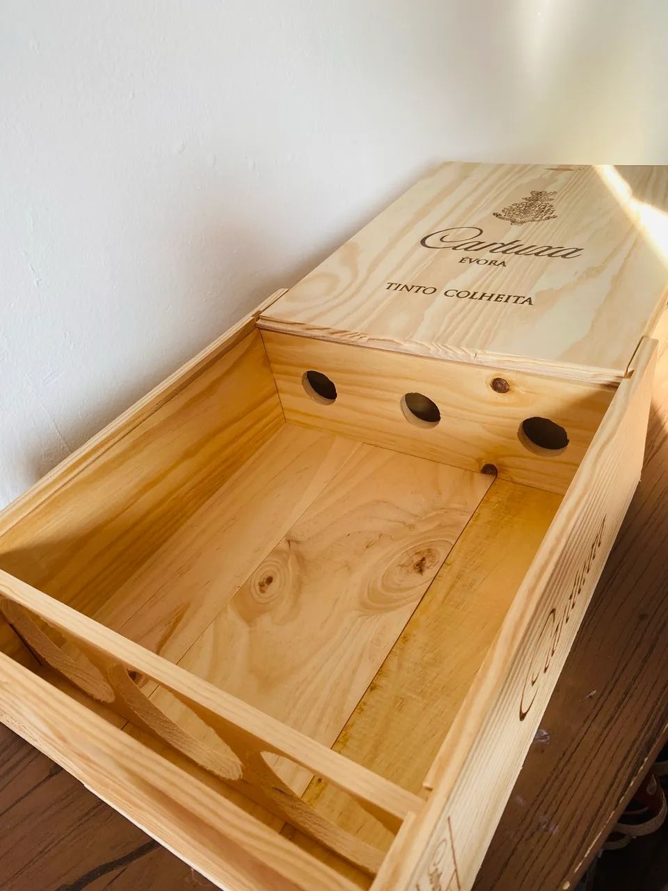 Caixa Decorativa Cartuxa Évora Vinho Tinto - Foto 3