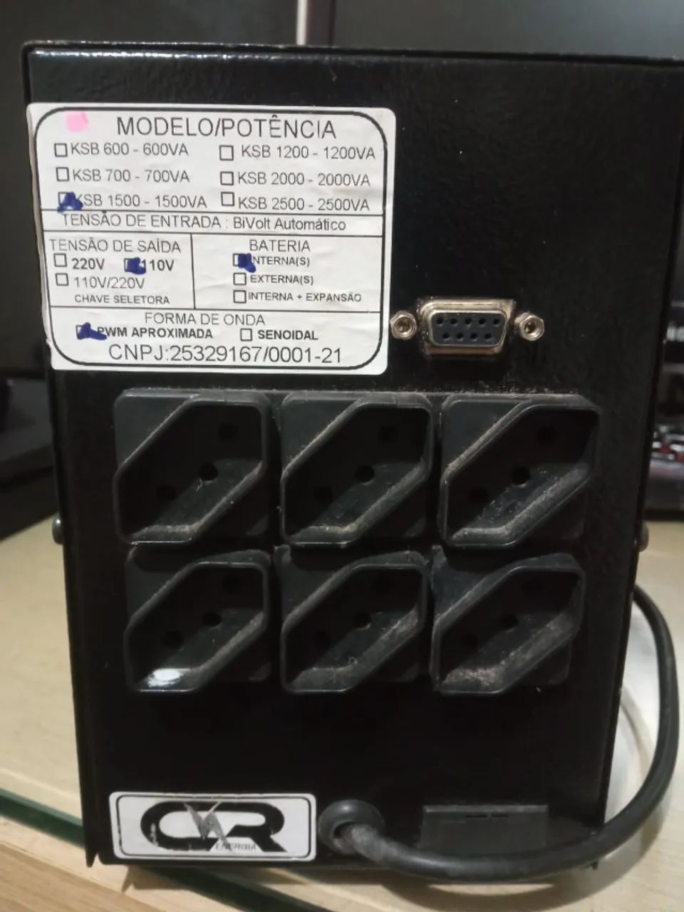 Nobreak 1500VA Profissional  - Ótimo Estado - Foto 5
