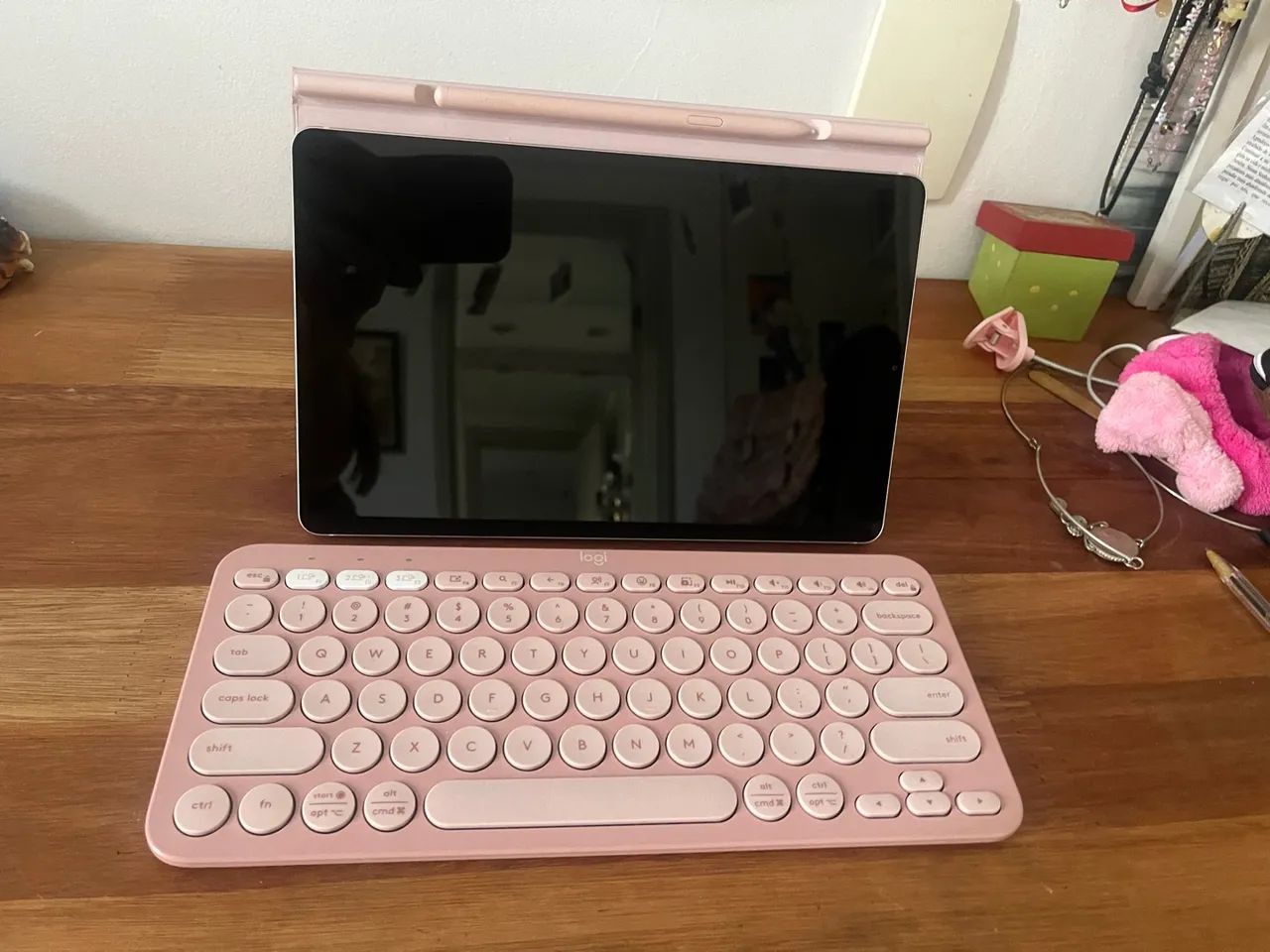 Samsung Galaxy Tab S6 Lite com Teclado Logitech K250 - Foto 3