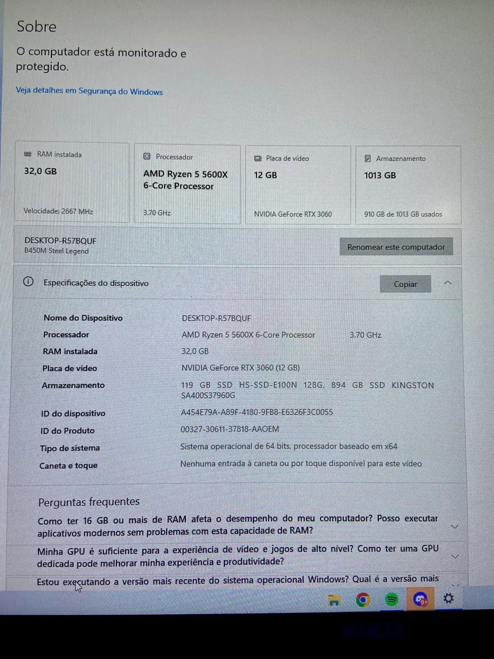Vendo Pc Gamer R$6700 - Foto 2