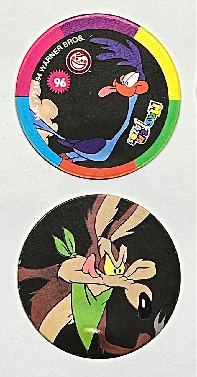 Lote Magic Tazos Tiny Toon Elma Chips (1997) - 33 Peças - Foto 5