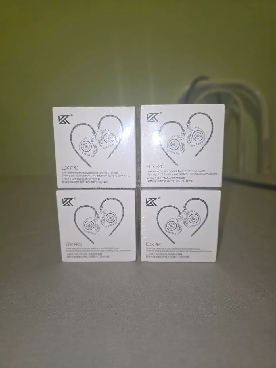 Fone KZ EDX PRO com microfone 