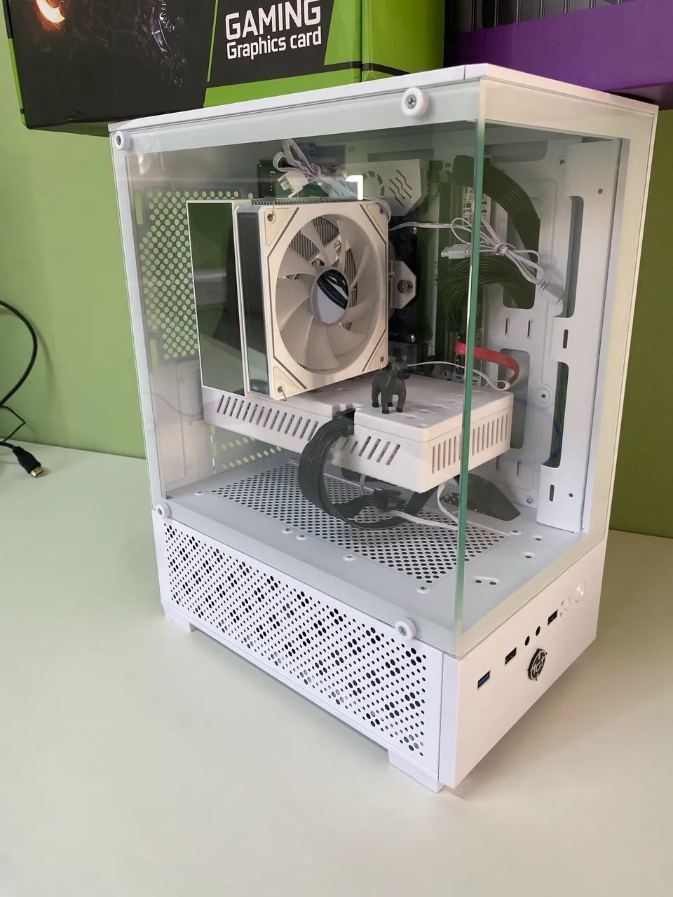 Pc gamer Full Branco Rx580  - Foto 4