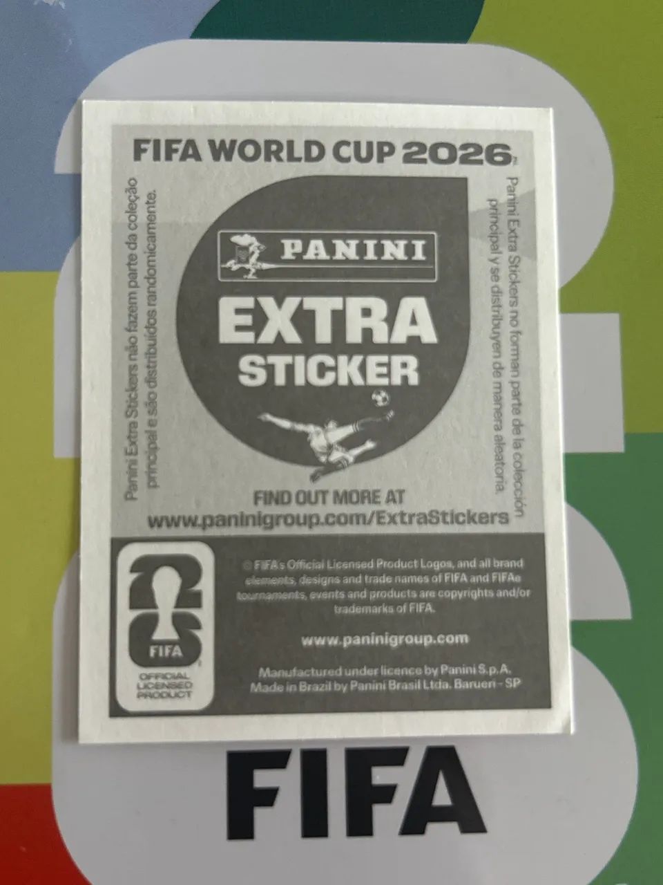 Figurinha extra copa 2026 - Foto 2