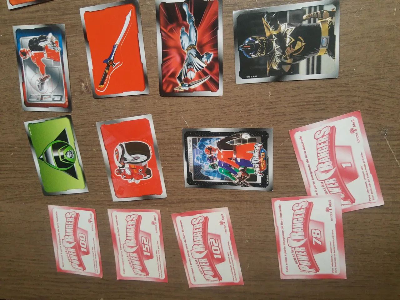 Figurinhas do Power Rangers colecionáveis  - Foto 2