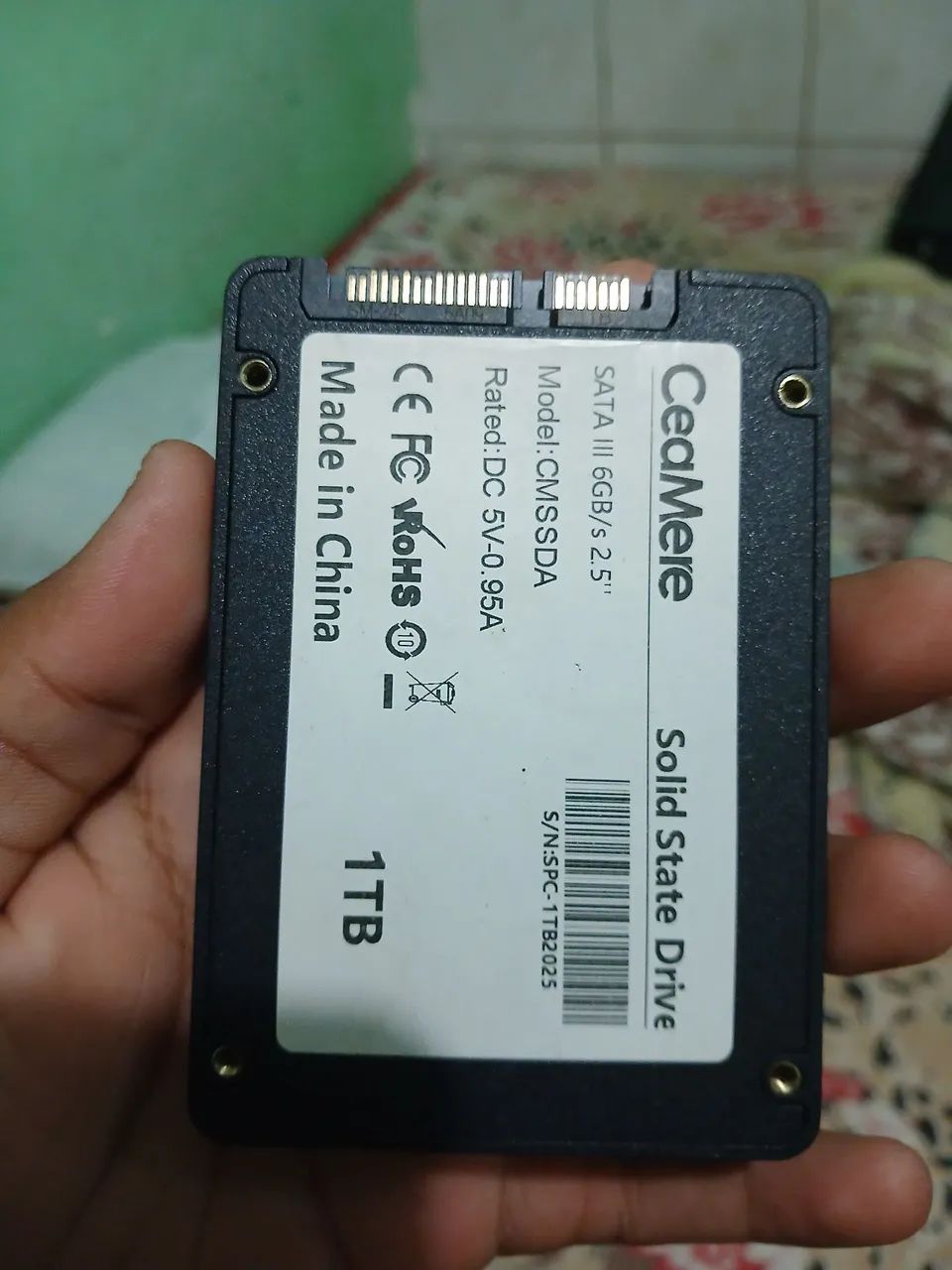 Ssd 1 terá 