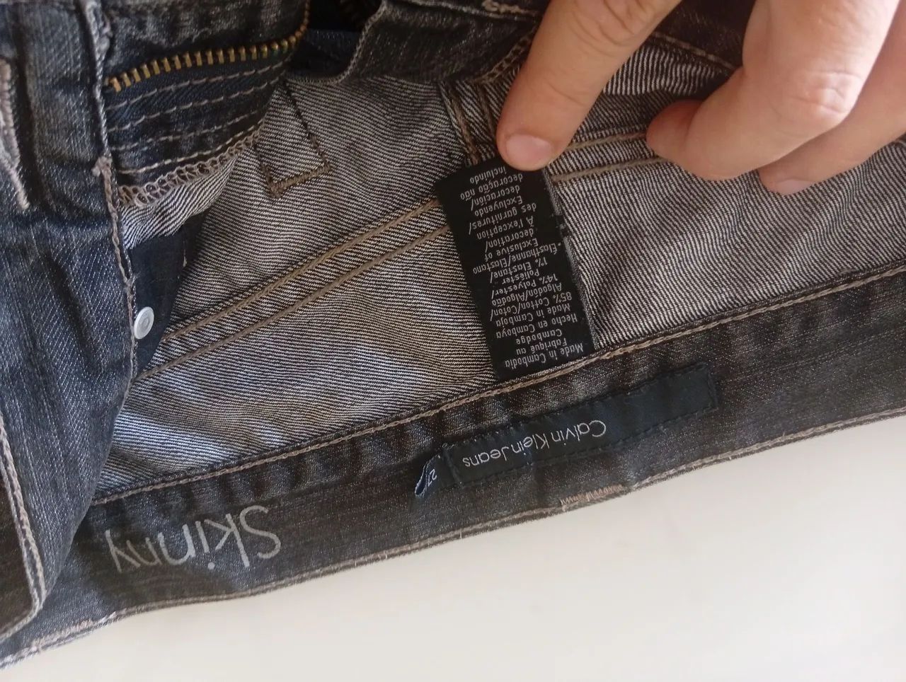 Calça Jeans Calvin Klein  - Foto 2