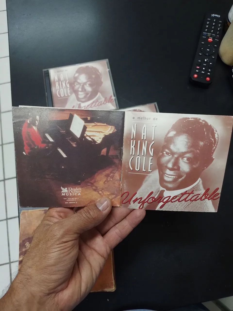 Coleção de CD de Nat King Cole Unforgettable