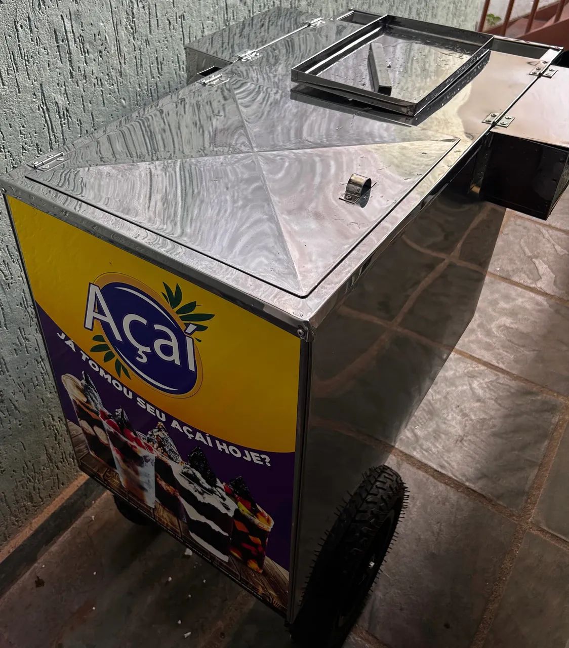 Vendo carrinho pra açaí  - Foto 4