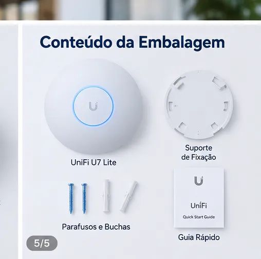 ACCESS POINT UBIQUITI UNIFI U7 LITE - Foto 2