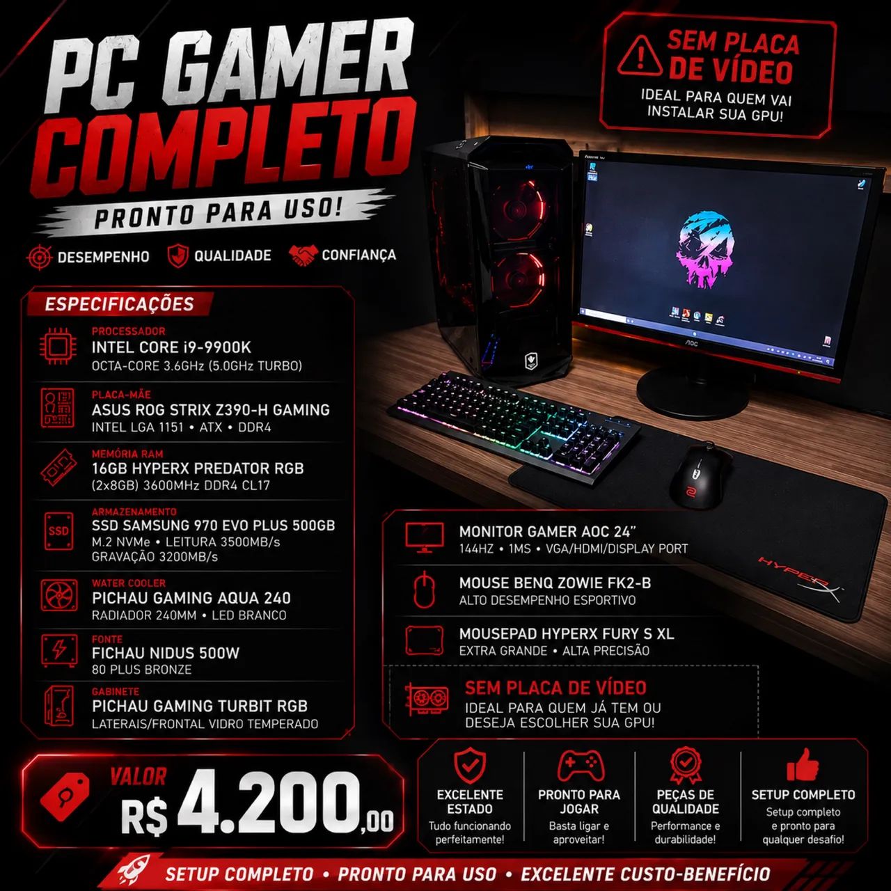 PC GAMER - i9 9900K