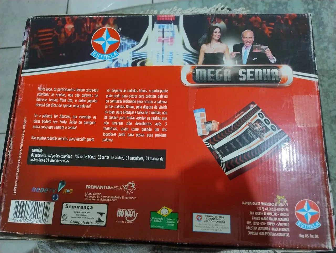 Jogo tabuleiro Mega Senha - Foto 2