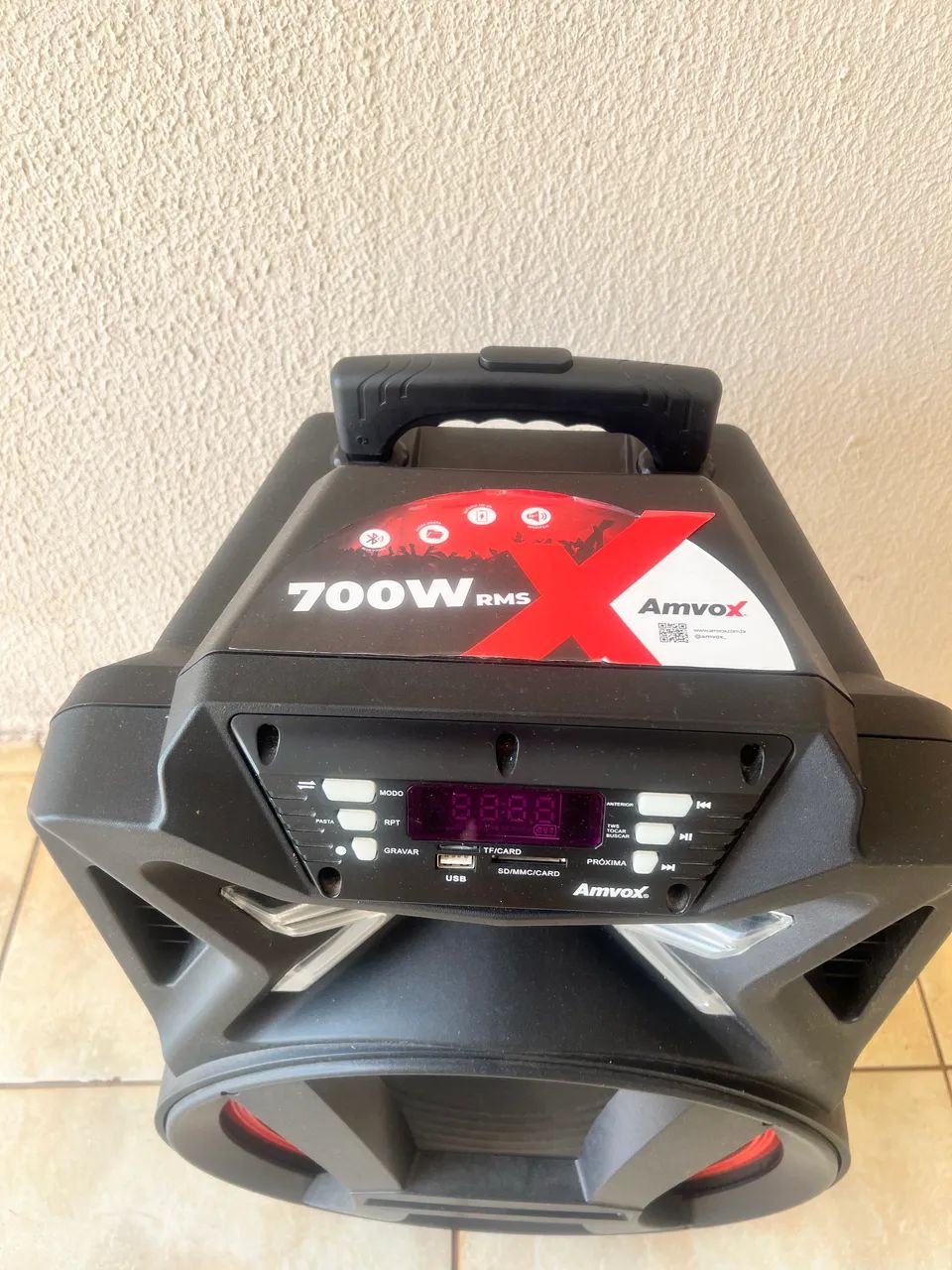 ? Caixa de Som Amvox 700W RMS - Potente e Completa - Foto 3