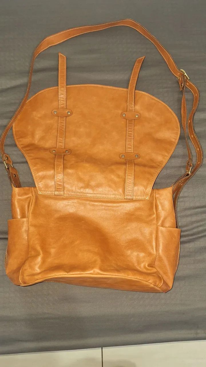 Bolsa de Couro Feminina - Foto 4