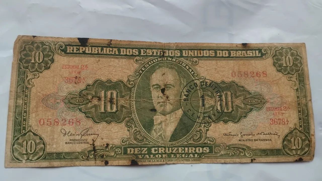 Cédulas antigas  - Foto 2