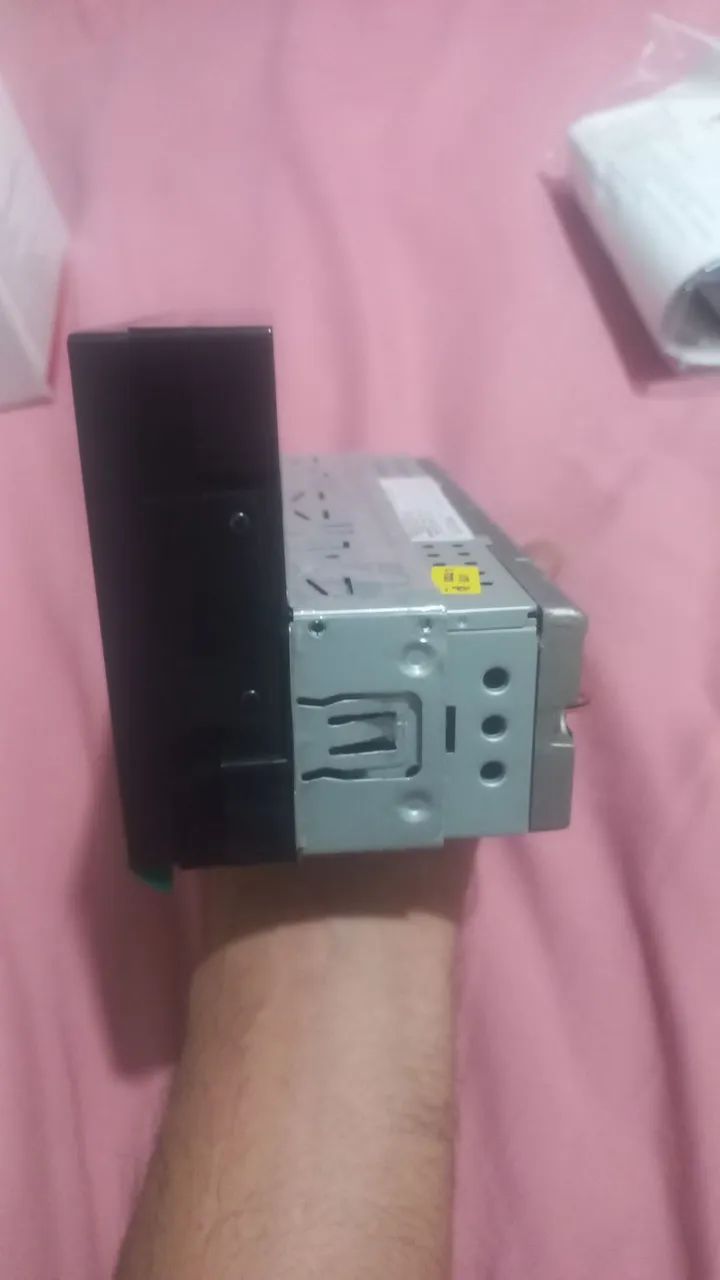 DVD 1 din de 7' polegadas automotivo novo  - Foto 4