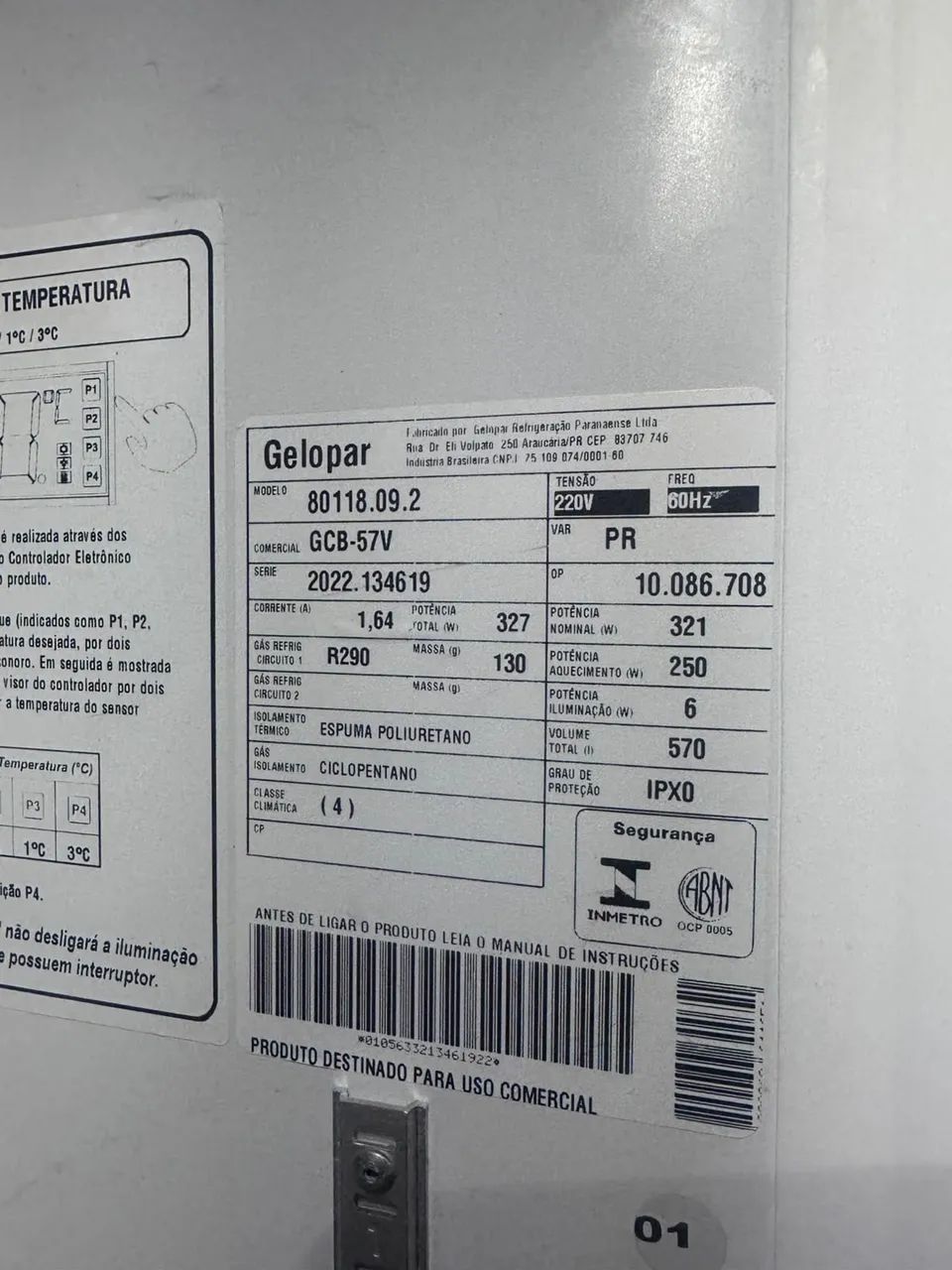 Cervejeira Gelopar 570 litros - Foto 2