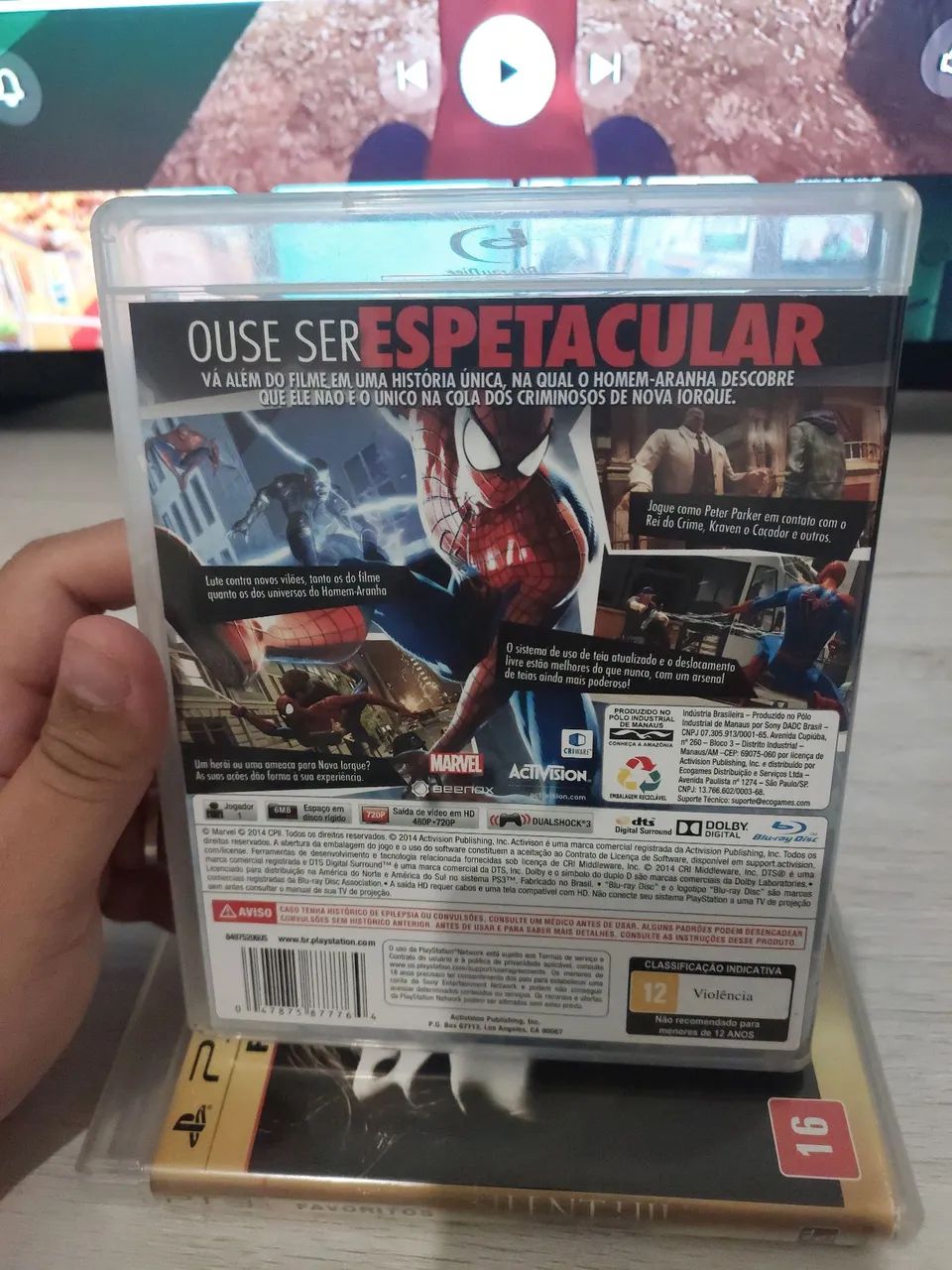 Jogo The Amazing Spider-Man 2 de PS3 - Foto 2