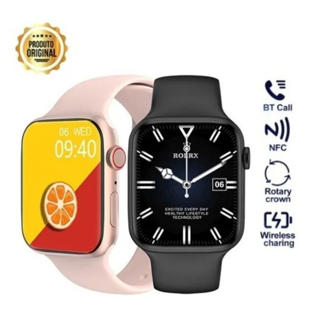 Smartwatch W28 Pro Série 8 45mm Original Com Chamada NFC e Tela Premium novo lacrado !!!!! - Foto 2