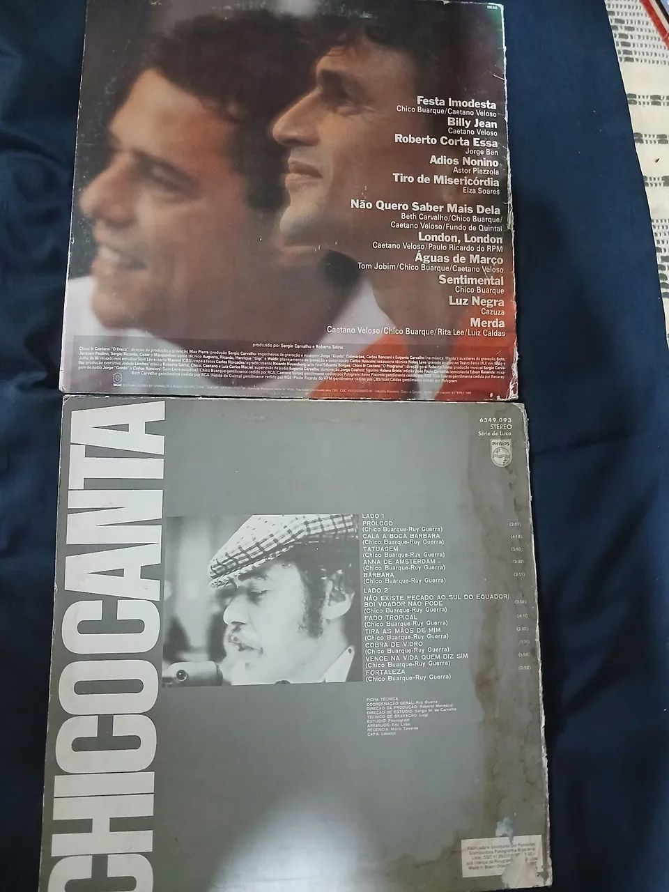 Disco de vinil lp Chico Buarque mpb e Caetano veloso - Foto 2