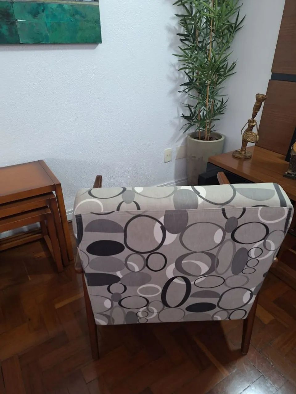 Poltronas alto padrão vintage, geométrico - Foto 3