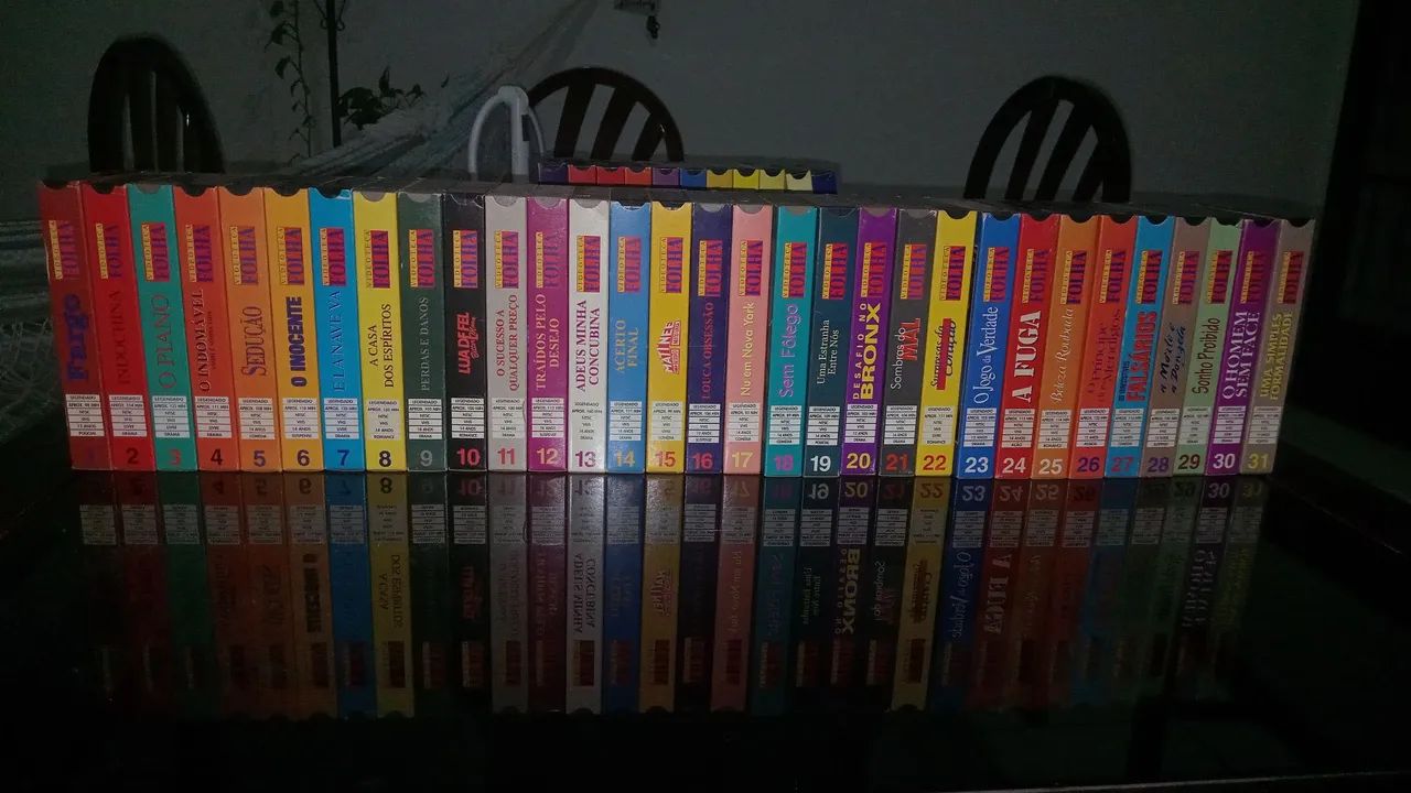 Coleções de fitas VHS da Folha