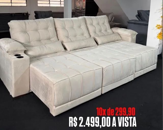 Sofá Retrátil 2.90 MT439340445781862400