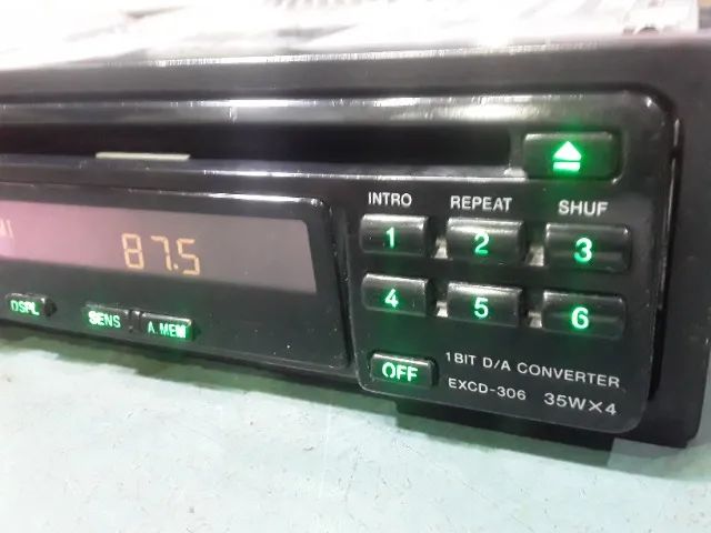 Radio Sony EXCD-306 com Bluetooth no AM Iluminação de Led - Foto 3