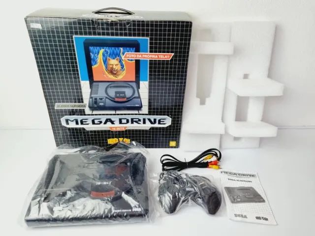 550- Console Mega Drive 2017 Tectoy excelente