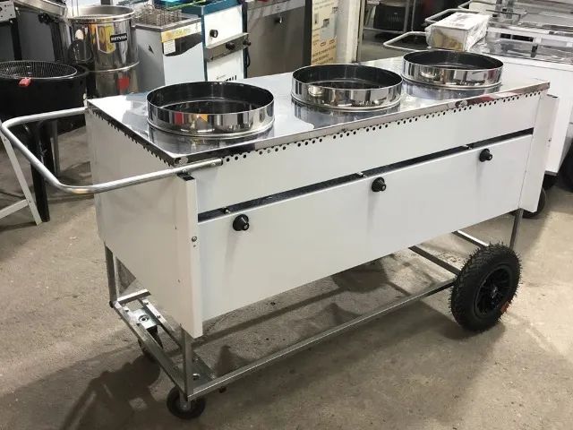 Carrinho para Sopas e Caldos sem Toldo Alsa - Novo - Foto 3