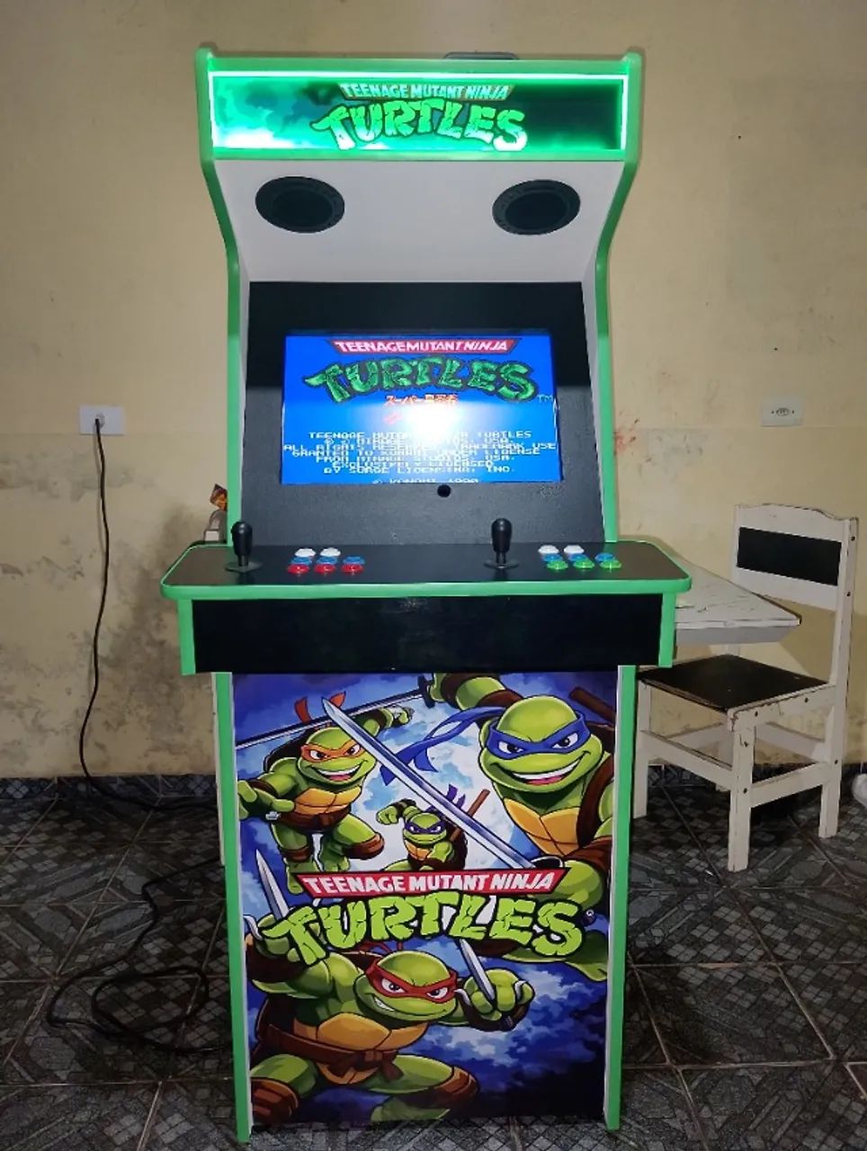 Fliperama Arcade jogos retrô 