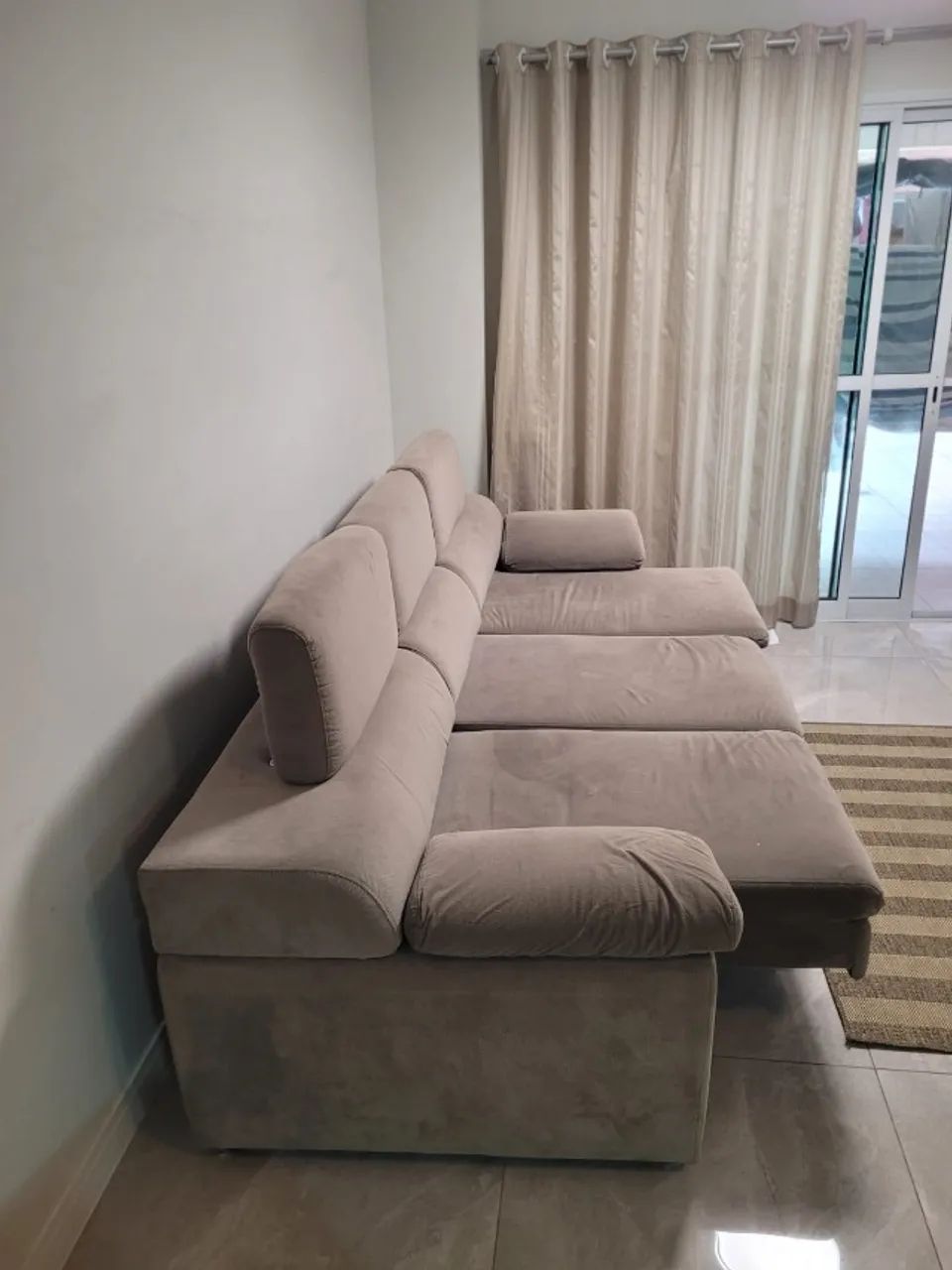 Sofá Retrátil 3 Lugares - Foto 3