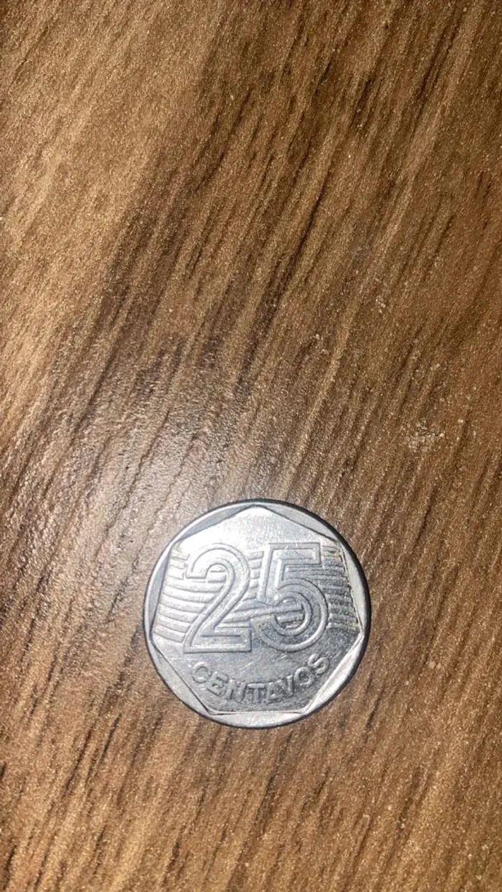 Moeda rara de colecionador 