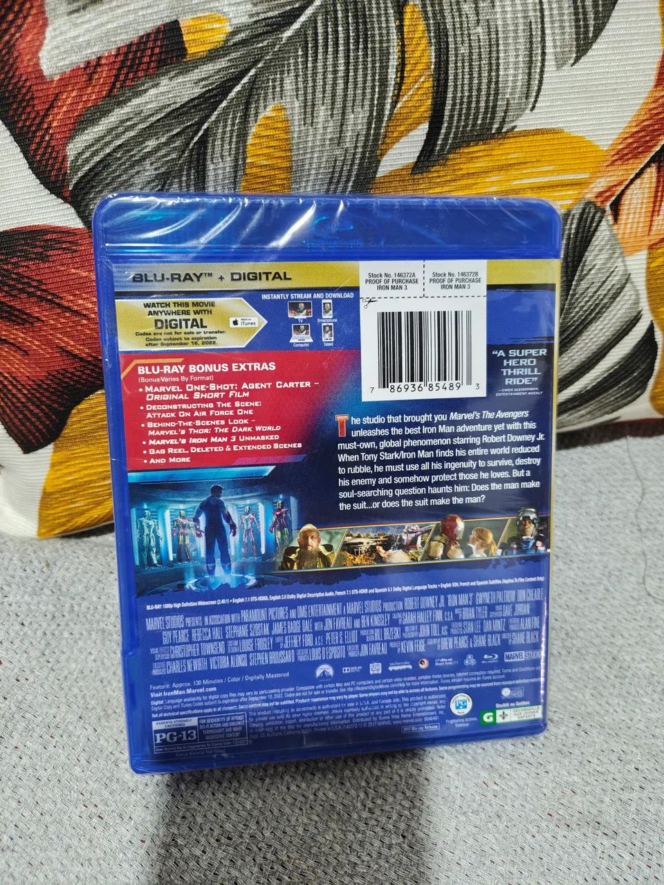Iron man 3 blu-ray - Foto 2