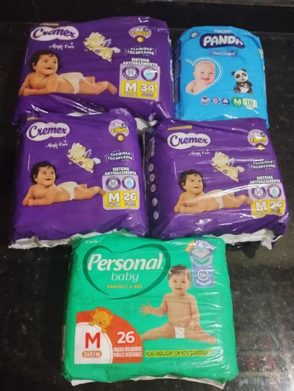 Fraldas Tamanho M PROMOÇÃO