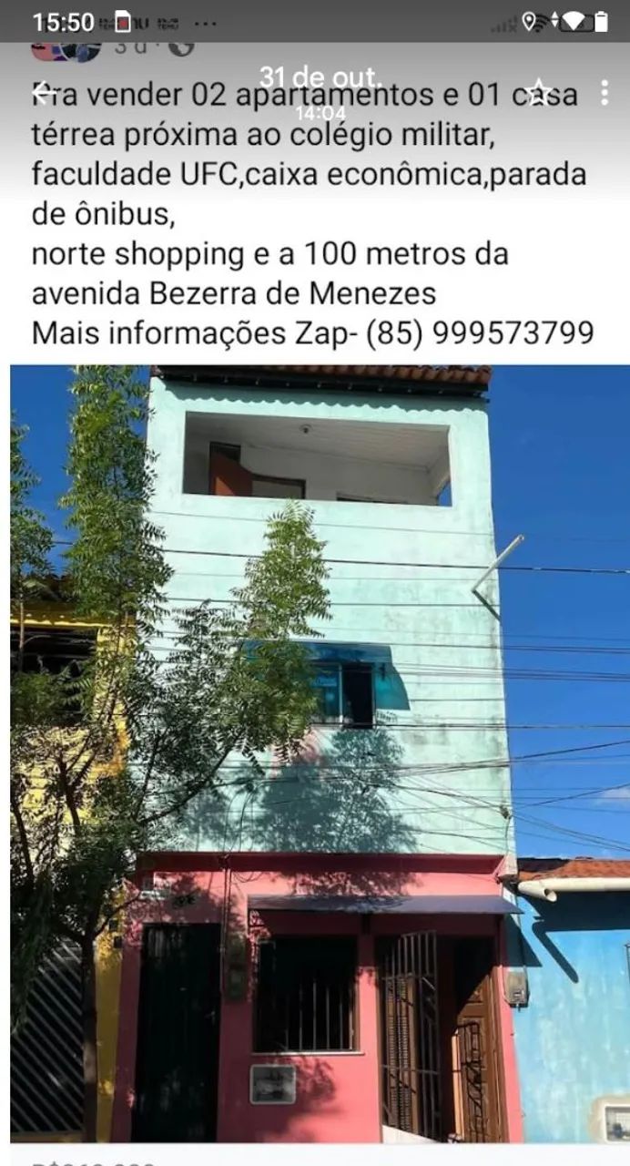 Triplex ótima localização 