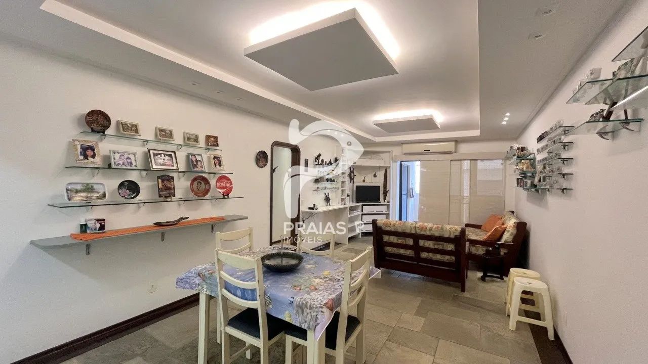 Apartamento com varanda, 3 dormitórios, Enseada, Guarujá - Foto 4