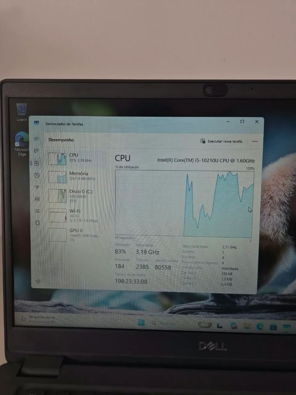 Notebook Dell Latitude 3410 Core I5 10ger 8gb 240ssd Win 11 - Foto 4