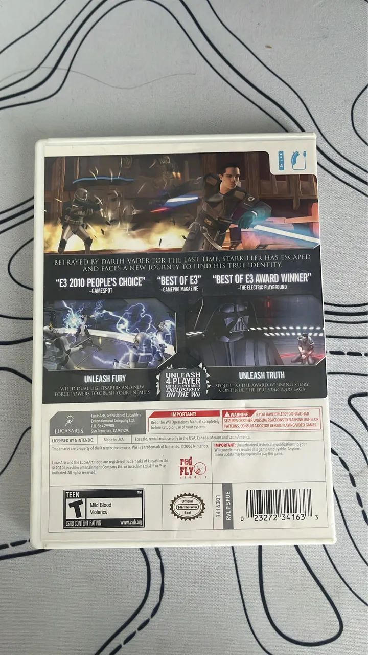 Jogo Star Wars Force nintendo wii  - Foto 3