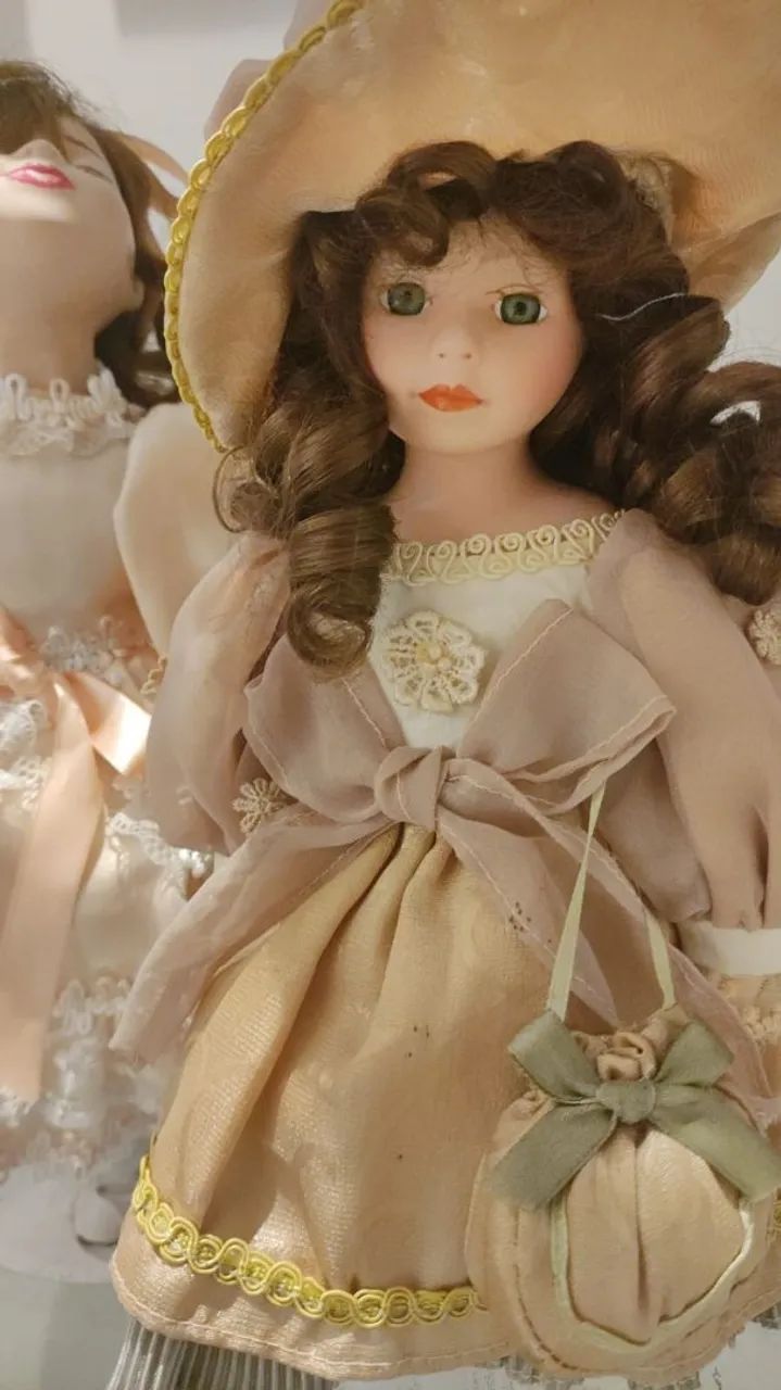 Bonecas de Porcelana Antiguidade 