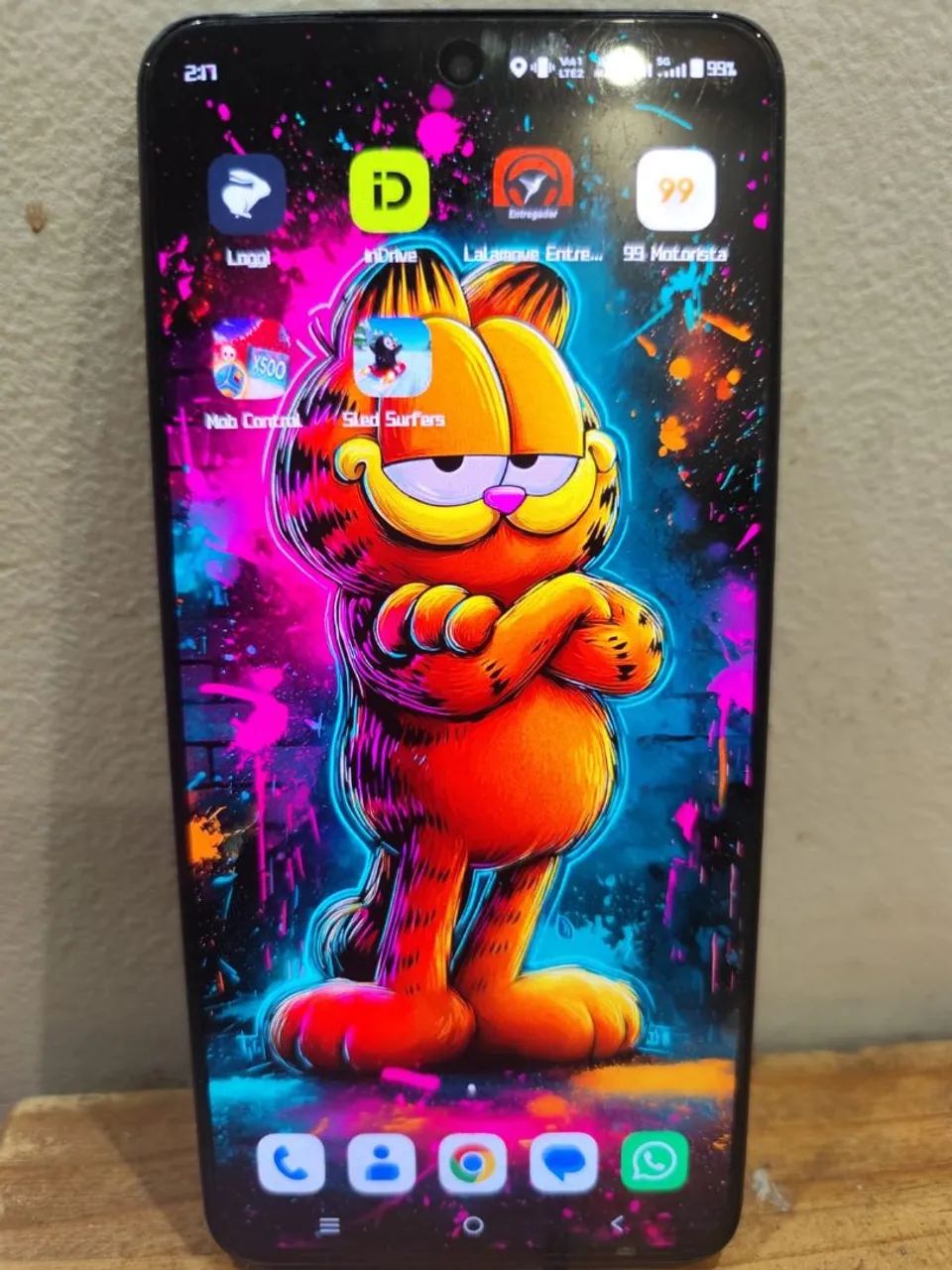 CELULAR JOVI V50 LITE 256 GIGAS 16 DE RAM TROCO - Foto 2