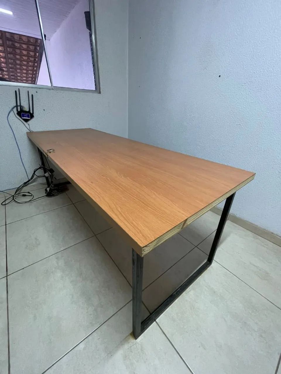 Mesa estilo industrial 
