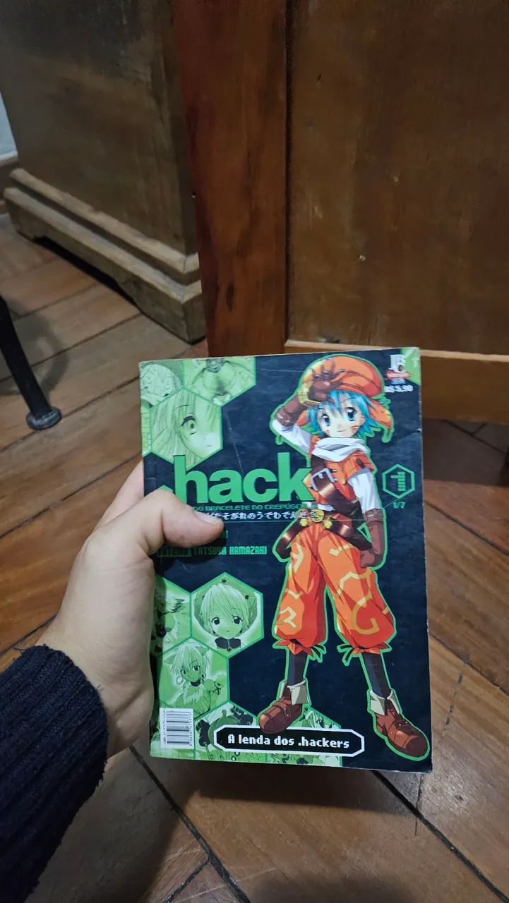 Conjunto .hack mangá 1 ao 7 - Foto 3