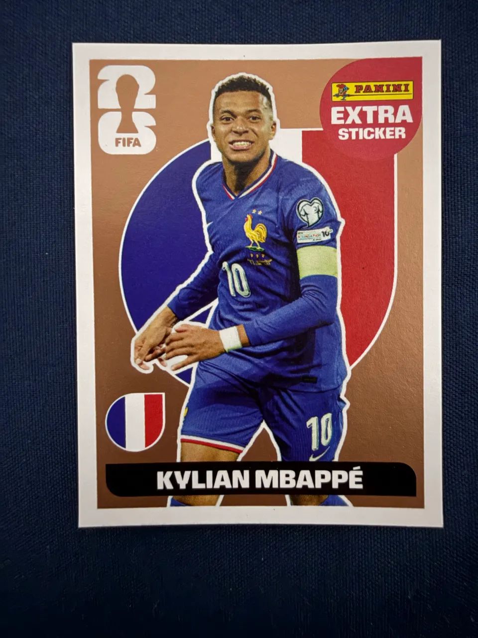 Mbappé Bronze Figurinha Legend