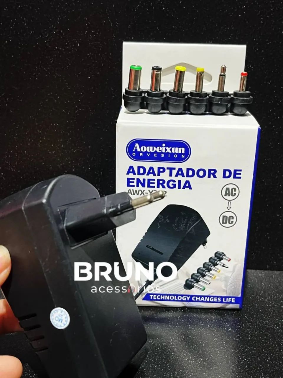 Fonte carregador universal 6 pinos 