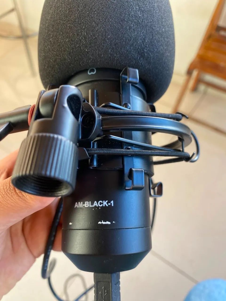 Microfone Condensador AM Black 1 - Foto 4