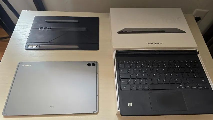 Tablet S9 FE PLUS 12.4 Polegadas 128gb - Só venda capa teclado sansung - Foto 2