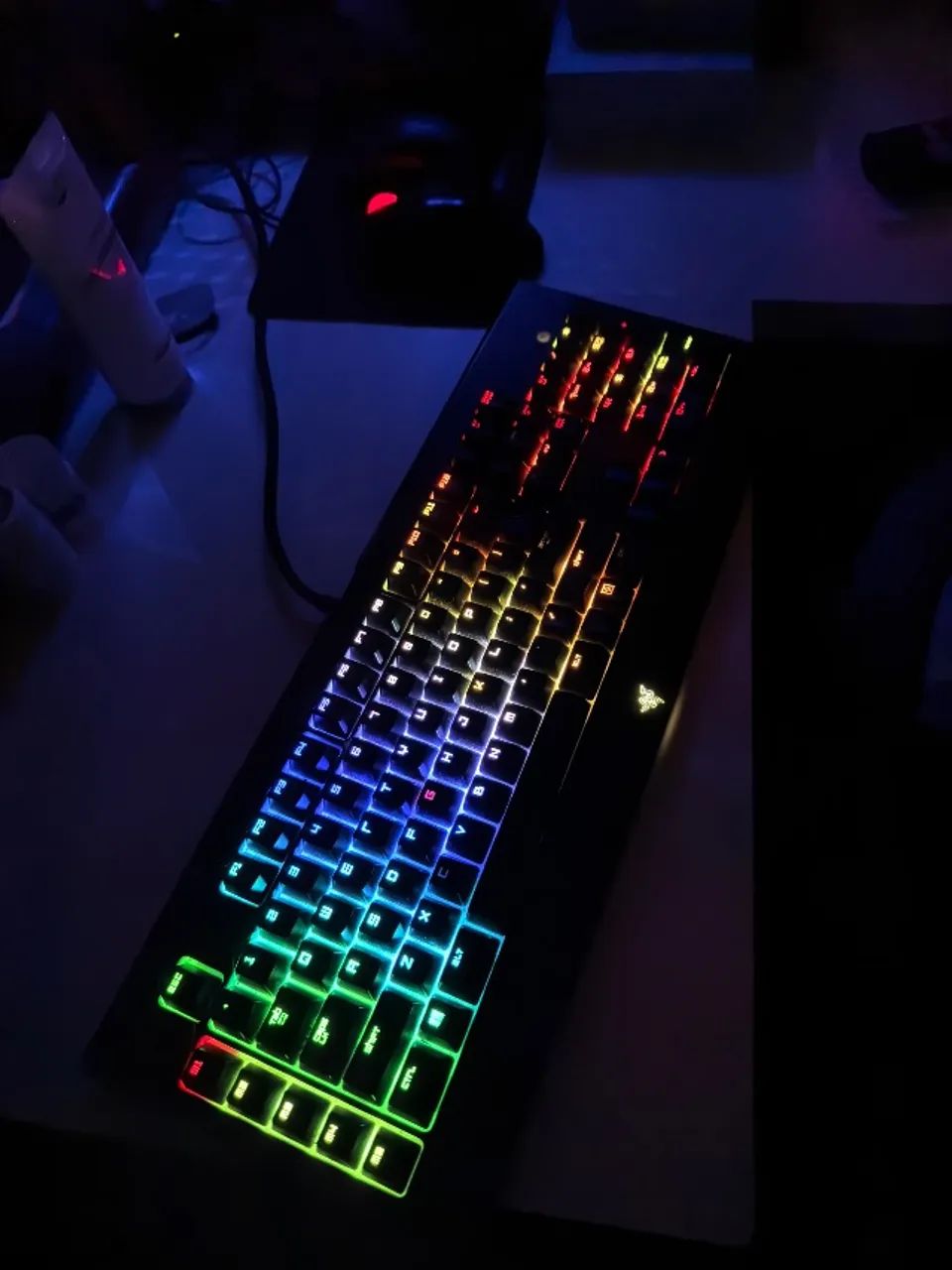 teclado razer blackwidow chroma - Foto 2